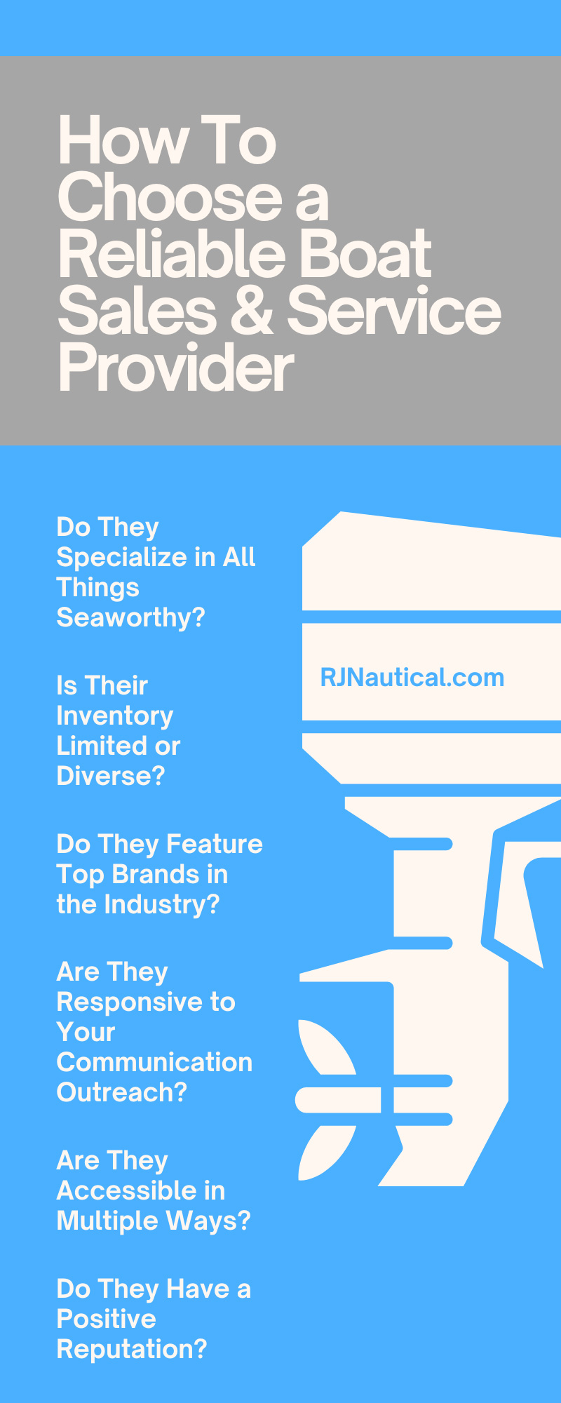 How To Choose a Reliable Boat Sales & Service Provider How To Choose a Reliable Boat Sales & Service Provider