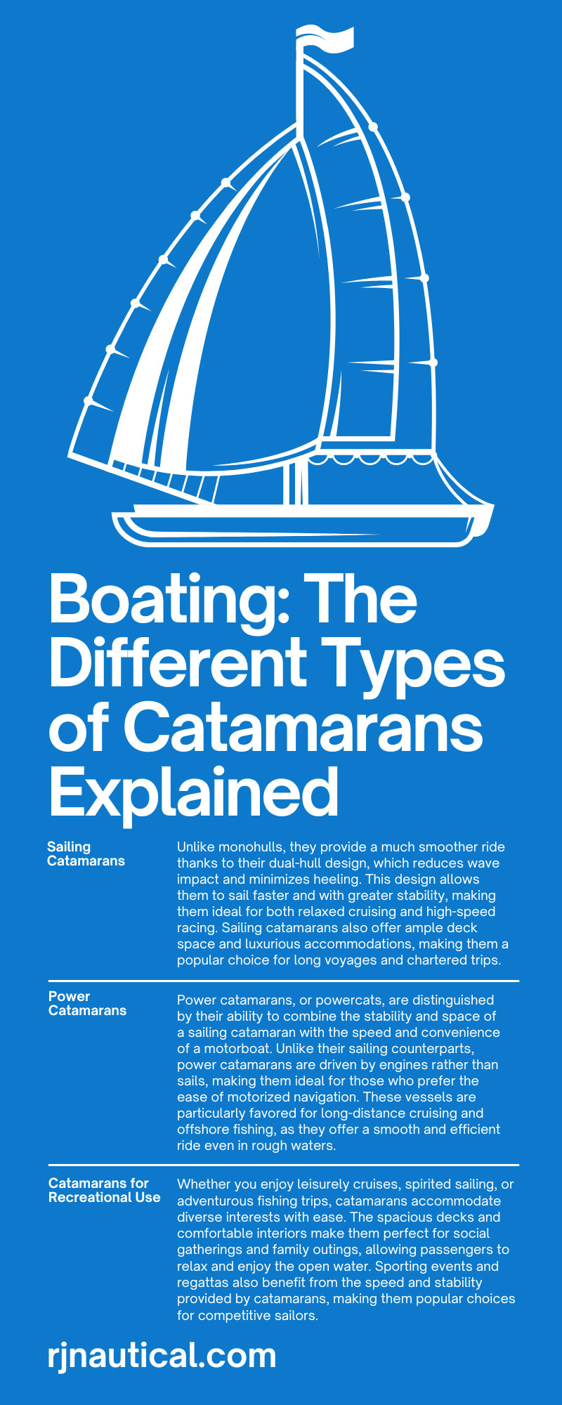 Boating: The Different Types of Catamarans Explained