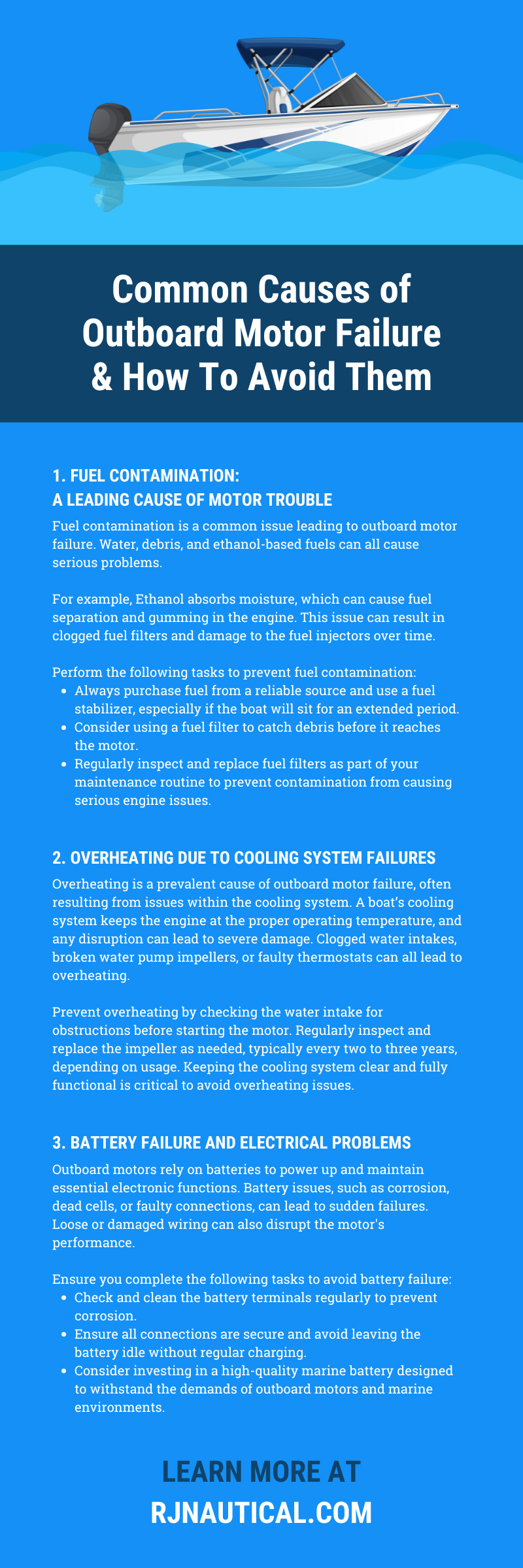 Common Causes of Outboard Motor Failure & How To Avoid Them